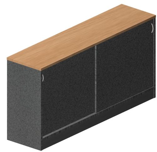 ACADEMY SLIDING DOOR CREDENZA