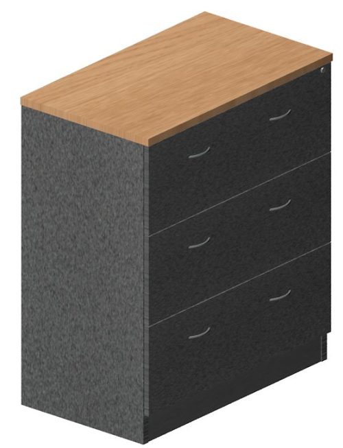 ACADEMY 3 DRAWER LATERAL FILING CABINET