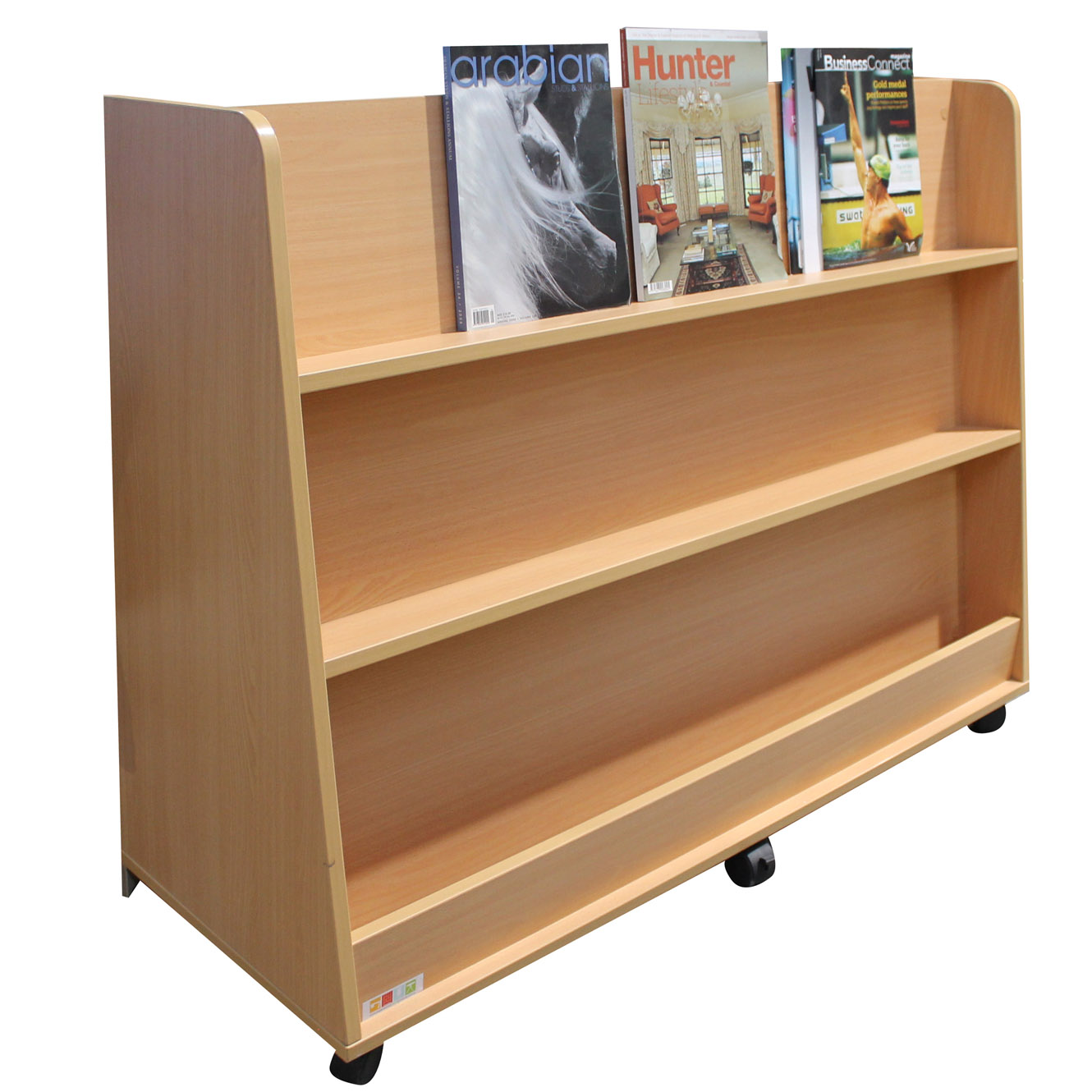 ACADEMY BOOKCASE ON CASTORS Experienced Office Furniture