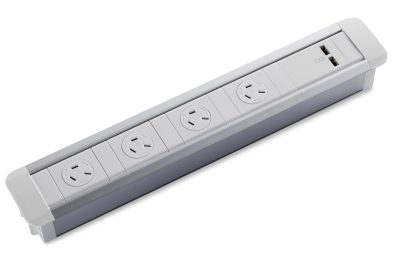 CENTRA INDESK MODULE 4 GPO + 2 USB FAST CHARGE