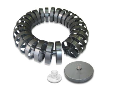 CIRQLATE UMBILICAL CABLE FLOOR TO DESK KIT ROUND BASE