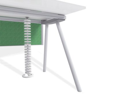 CIRQLATE UMBILICAL CABLE FLOOR TO DESK KIT HORSESHOE BASE