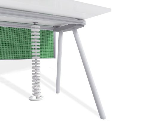 CIRQLATE UMBILICAL CABLE FLOOR TO DESK KIT HORSESHOE BASE