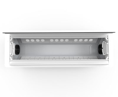 ACCEDE DUAL LID 6 x GPO and 6 x 50mm Data