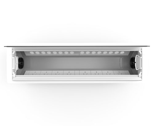 ACCEDE DUAL LID 8 x GPO and 8 x 50mm Data