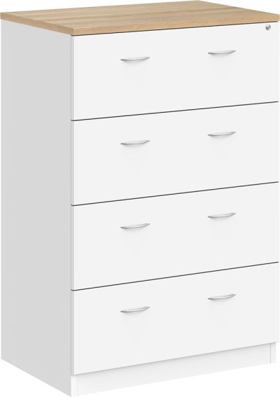 ACADEMY 4 DRAWER LATERAL FILING CABINET