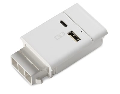 INLINE USB MODULE TYPE A + C PORTS