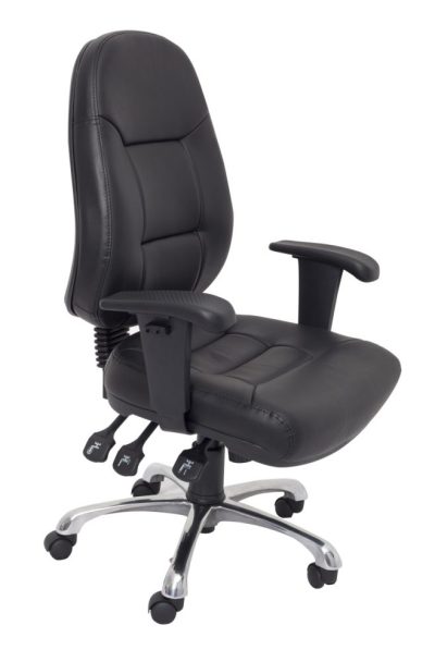 PU 300 HIGH BACK LEATHER EXECUTIVE CHAIR