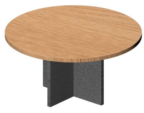 ACADEMY COFFEE TABLE WITH X BASE