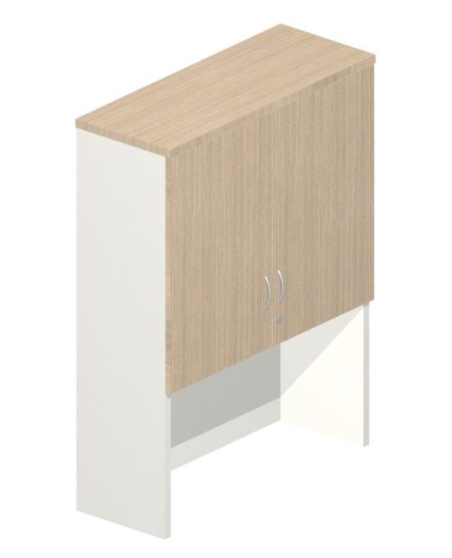 ACADEMY BOOKCASE HUTCH WITH TWO DOORS