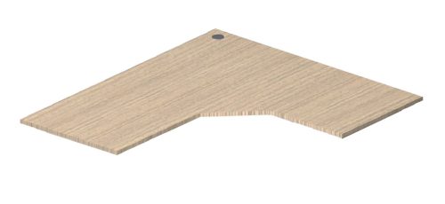 SPLAYED WORKSTATION TOP