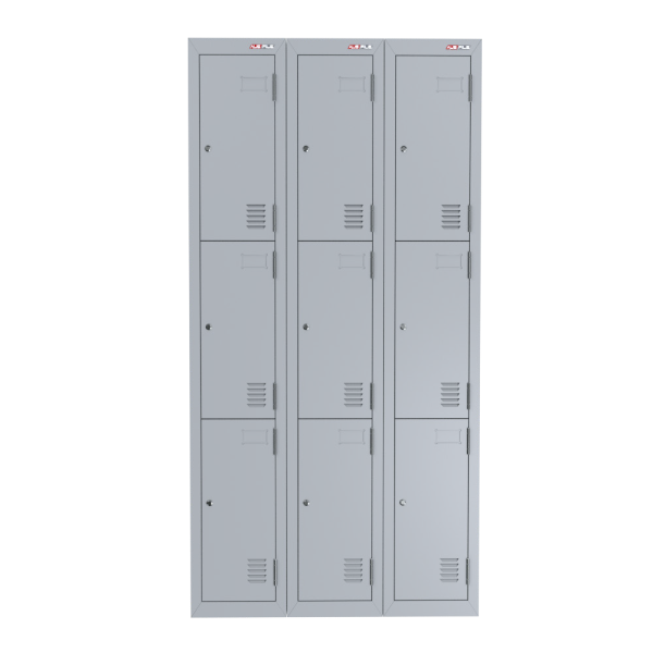 AUSFILE THREE DOOR LOCKER Experienced Office Furniture