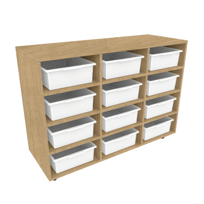 Sebel B53 - 12 Tote Storage Unit