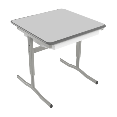 SEBEL ADJUSTABLE T FRAME SINGLE DESK