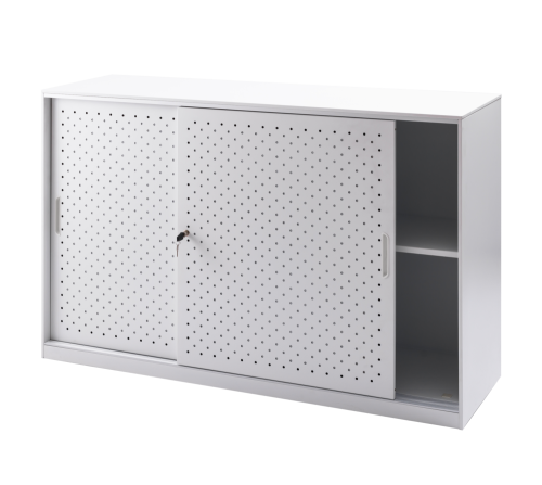 Perforated Sliding Door Cupboard