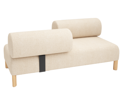 PEBBLES TWO SEATER + BACKRESTS OPPOSITE