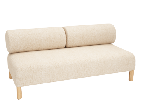 PEBBLES TWO SEAT SOFA + 2 BACKRESTS