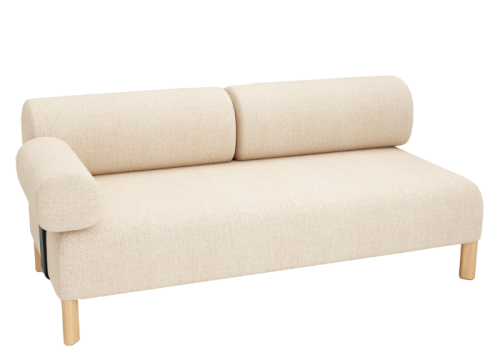 PEBBLES TWO SEATER + 2 BACKRESTS & 1 ARMREST