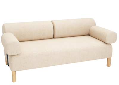 PEBBLES TWO SEATER + 2 BACKRESTS & 2 ARMRESTS