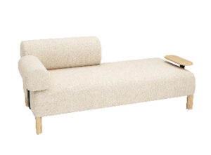 PEBBLES TWO SEATER + 1 BACKREST, 1 ARMREST & TABLE