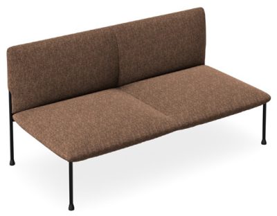 BOWIE TWO SEAT STRAIGHT BACK