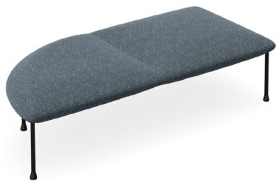 BOWIE LEFT CURVE OTTOMAN
