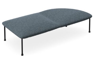 BOWIE RIGHT CURVE OTTOMAN