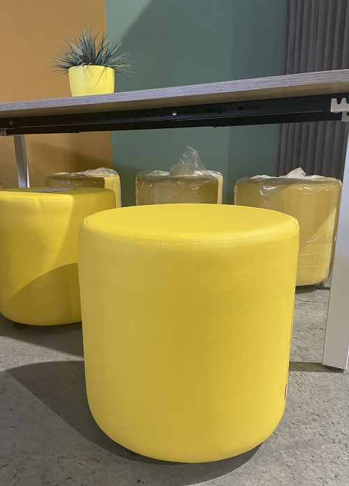 CLEARANCE SEBEL ROUND OTTOMAN