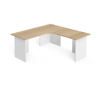 ACADEMY CURVED WORKSTATION EURO LEG