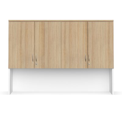 ACADEMY BOOKCASE HUTCH WITH FOUR DOORS