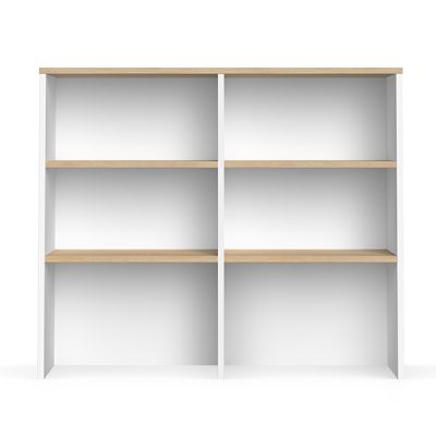 ACADEMY BOOKCASE HUTCH DIVIDED SHELF