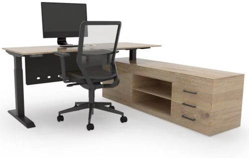 VERTX HEIGHT ADJUSTABLE MANAGER DESK