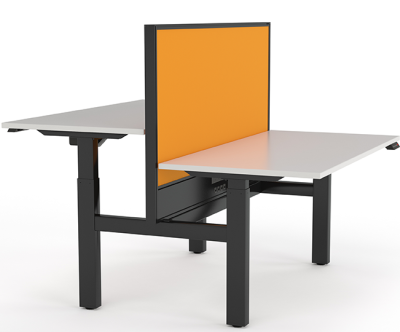 AGILE BACK TO BACK HEIGHT ADJUSTABLE DESK