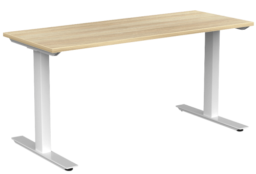AGILE RECTANGLE FIXED HEIGHT SINGLE SIDED DESK