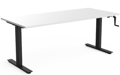 AGILE WINDER HEIGHT ADJUSTABLE DESK