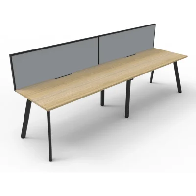 ETERNITY SIDE BY SIDE 2 USER WORKSTATION WITH SCREENS