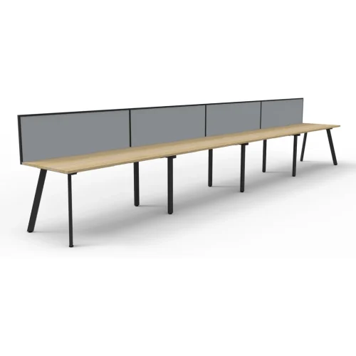 ETERNITY SIDE BY SIDE 4 USER WORKSTATION WITH SCREENS