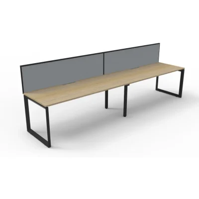 LOOP INFINITY SIDE BY SIDE 2 USER WORKSTATION WITH SCREENS