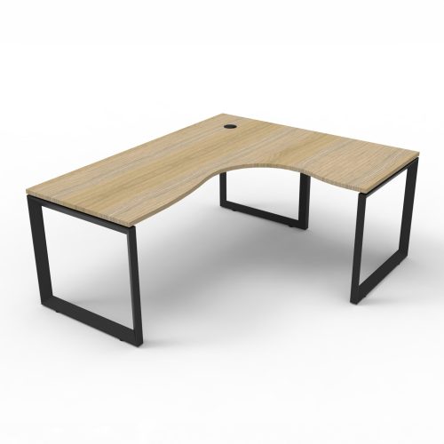 INFINITY LOOP LEG CORNER WORKSTATION