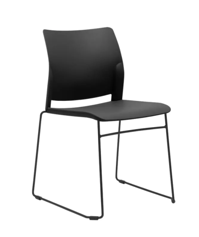 CSO2 Solid Back Sled Visitor Chair