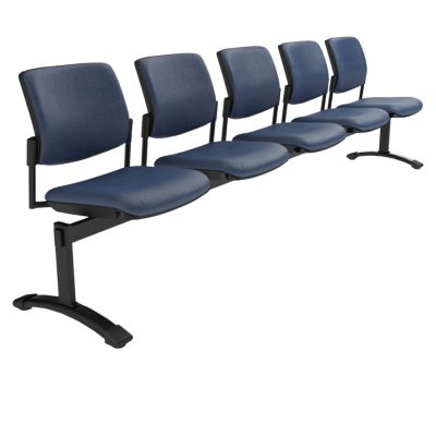 Venice Linea 5 Seater Free Standing Leg Beam Seating