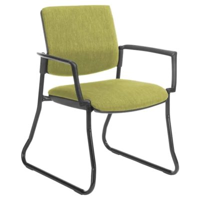 Venice Linea Sled Base Visitor Chair with Arms