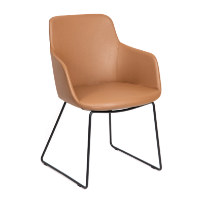 Salute Lounge Sled Black